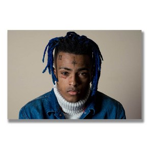 노 브랜드 캔버스 인쇄 Xxxtentacion 포스터 가수 홈 장식 랩 그림 벽 예술 힙합 인기있는 채널 0416 Fashion