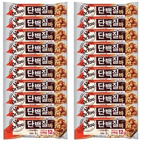 닥터유 단백질바 50g, 20개