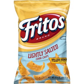 프리토스 라이트 쏠티드 콘 칩 262.2g Fitos Lightly Salted Con Chips 9.25 oz, 1개