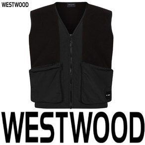 웨스트우드 WESTWOOD 맨 브이넥 플리스 베스트(남자 가을 조끼)N3/627