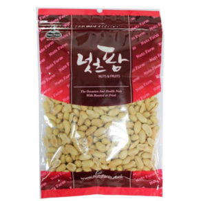 백앤 넛츠팜 튀김땅콩, 1개, 350g