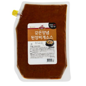 쉐프원 갖은양념 된장찌개소스 2kg(S)/청정원 소스