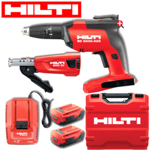 HILTI 힐티 22V 충전매거진 SD5000-A22 풀셋트 (2.6배터리2개 충전기1개 세트 + 메거진 SMD57), 1개