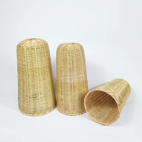 대나무 용수 인테리어 무드등갓, 중(19*34cm), 1개