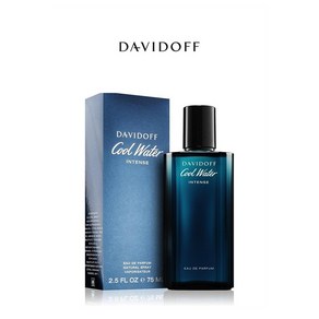 다비도프 오 드 퍼퓸 남성 쿨 워터 인텐스 Davidoff, 75ml, 1개