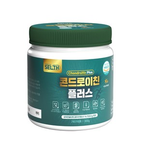 콘드로이친 플러스 분말 HACCP 인증 상어 연골 초록입홍합 보스웰리아 우슬 포함 가루 대용량 300g, 1개