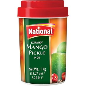 National Mango Pickle 1kg 내셔널 망고 파클 1KG, 6개