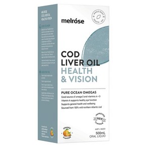 Melose Omega Cod Live Oil Health & Vision, 1개