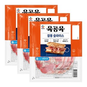 육공육 잠봉 슬라이스80G 3개, 단품, 80g