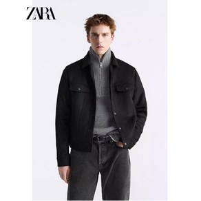 ZARA 자라 남성 페이크 스웨이드 자켓