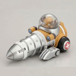 반다이 원피스 프라모델 초파 ROBO 4 초파 드릴, 단품, 1개