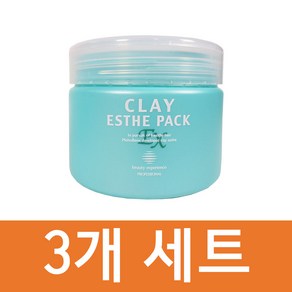 몰토베네 클레이 에스테 EX 헤어팩 300g 3개세트 트리트먼트 손상모발 딥레이어 Moltobene clay esthe hai pack EX 300g, 3개