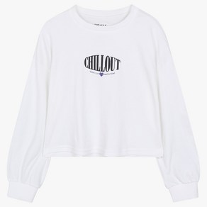 유솔 *50% SALE* ULLA23153 여아 봄 가을 루즈핏 크롭 두껍지 않은 긴팔 티셔츠 (부드러운 촉감)_강남점