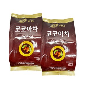 유안 코코아차 900g X 2개/핫초코 핫쵸코 자판기용코코아