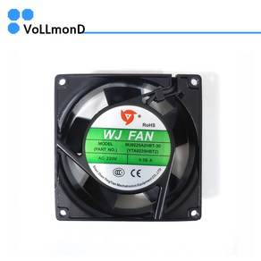 쿨링팬 92mm 220V 25T WJ9225A2HST-30 슬리브, 1개