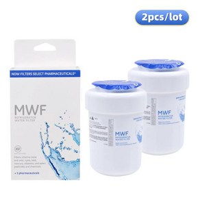 활성탄 GE MWF 냉장고 워터 교체 HDX FMG-1 GSE25GSHECSS PC75009, CHINA, 2PCS, 2개