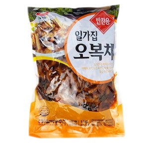 일가집 오복채 1kg, 1개