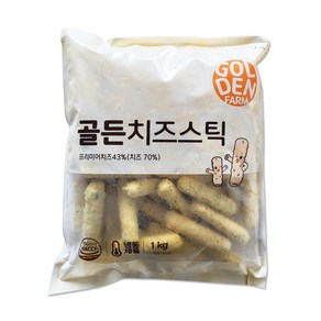 골든 치즈스틱 1kg (분식 튀김 모짜렐라 햄버거 간식)