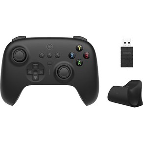 8BitDo 얼티메이트 PC용 무선 게임패드, 1개, 블랙