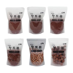 토대로 국내산 황토볼 3파이 3mm 3미리 1kg 3kg 찜질용 수경재배용 지압용 베개용 탈취용 방석용, 1개