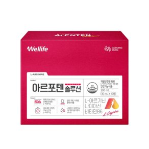 대상웰라이프 아르포텐 솔루션 10p, 300ml, 1개