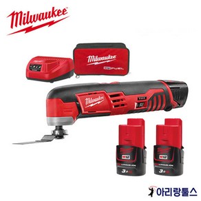 밀워키 충전 멀티컷터 / C12 MT-32B / C12 MT-302B / 12V 3.0Ah 배터리2개, 1개