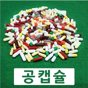 코인텍 공캡슐50개 멀티컬러 용량선택가능, 1개, 500mg