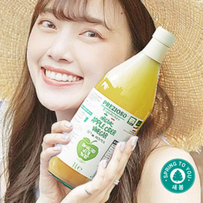 새봄 애사비 사과 애플 사이다 식초 비니거 천연 1000ml, 1개, 1L