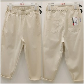 [소이주니어]논현점 22년여름신상 ** 여름용 여아 9부 바지 ~~ 스판소재라 편해요 ** 9부 배기 밴딩 면마바지