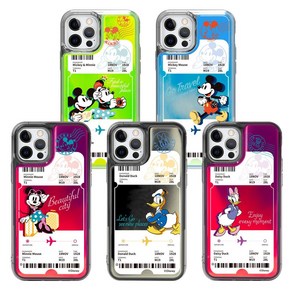 휴대폰 disney 디즈니 트래블네온아쿠아 케이스 갤럭시S22 S21 울트라 S20 플러스 S10 5G 노트20 10 폰케이스 + 사은품(터치볼펜)