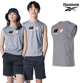 [REEBOK] 리복키즈 주니어 민소매 티셔츠 그레이