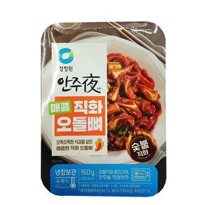 청정원 안주야 매콤직화오돌뼈 (냉장) 160g