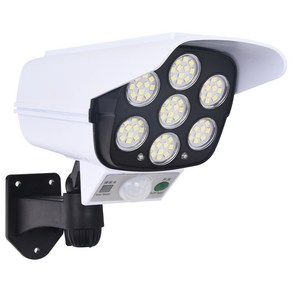 CCTV 모형 태양광 LED 센서등, 상세페이지 참조