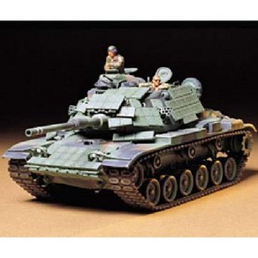 TAMIYA 타미야 35157 미국 전차 M60A1 리액티브 아머[1/35 밀리터리 미니어처 시리즈], 단일, 1개