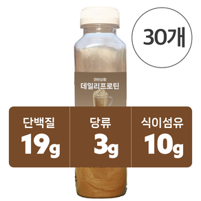 혈당케어 단백질 쉐이크 데일리 프로틴 돌체라떼맛, 62g, 30개