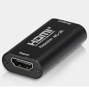 HDMI 리피터 4K지원 확장 증폭기 무전원 최대 40미터