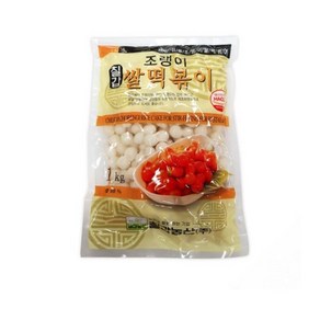 칠갑농산 조랭이 쌀떡볶이1kg 10개 1박스, 1kg