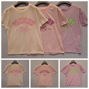 [오후] 24년 여름. #신상 50% 세일# #빠른 배송# 시원한 기본 반팔 티셔츠 아동 스쿨 데일리로 멋짐 가성비 최고.!! 그래픽 라운드 티셔츠 OHRA24551