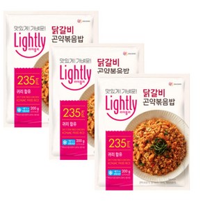 라이틀리 우리집 라이틀리 닭갈비곤약볶음밥 200g, 1개