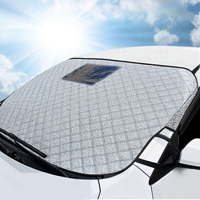 가온 제네시스 GV70 햇빛가리개 블랙박스형 앞유리 차량용 덮개, 앞유리(블랙박스형), 1개
