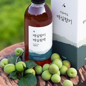 경남 하동 매실향 가득한 오리지널 수제 매실원액 선물용 매실청 1000ml