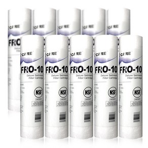 ICARE 10인치 하우징 침전 세디먼트 1차 정수기 필터 FRO-10