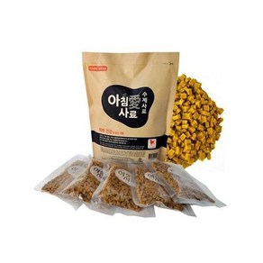 아침애사료 가수분해 강아지 반려견 수제사료 피부건강 1kg, 1개