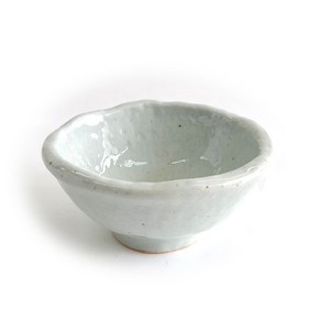 온아한 돌 공기 (지름 13.5 cm) 공기 대접 반상기세트 찬기 식기 그릇, 화이트, 1개