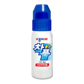 종이나라 400 착붙는풀50ml / 학습준비물 접착제 딱풀 신학기준비물 사무용품 종이나라풀, 단품, 50ml