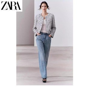 자라 자켓 여성용 ZW 시퀸 블레이저 zara 2컬러