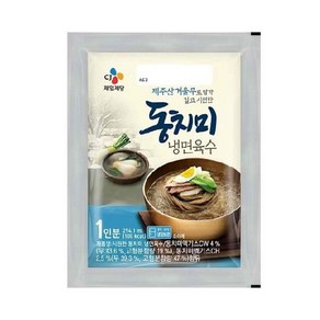 CJ제일제당 시원한 동치미 냉면육수 300g 5개