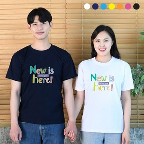 교회단체티 여름수련회 성경학교 행사티 교회티셔츠 뉴이즈 New is Hee 성인용