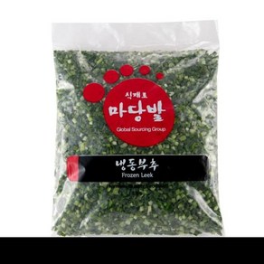 냉동 부추 1KG 식자재 업소용 도매, 1개, 1L