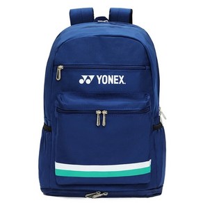 YONEX 배드민턴 라켓 스포츠 배낭 테니스 라켓 가방 신발 수납 공간 포함 75 주년 대용량 테니스라켓가방, 01 Blue, 1개